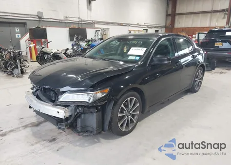 2016 Acura Tlx V6 Tech z USA, uszkodzony, nr VIN 19UUB3F59GA001640